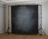 Фон на холсте, ручной работы SM.TEXTURE 2*2,2м. Black Spray