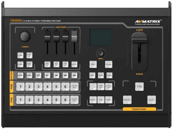 Видеомикшер AVMATRIX VS0605U cтационарный 6CH SDI PTZ USB