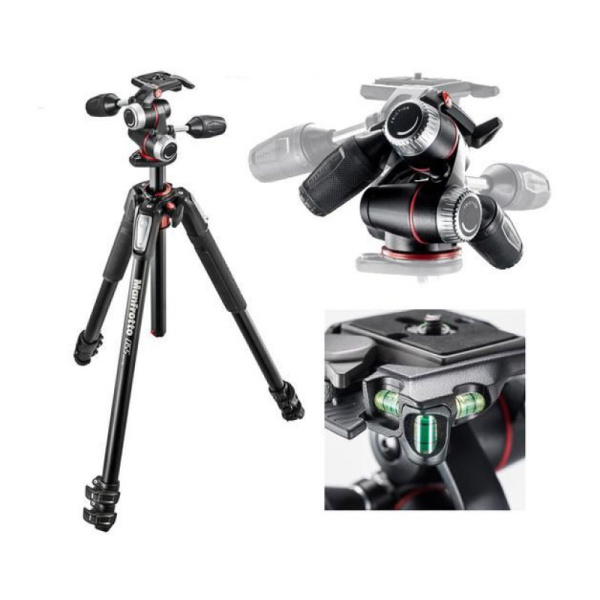 Штатив Manfrotto MK055XPRO3-3W алюм. черный
