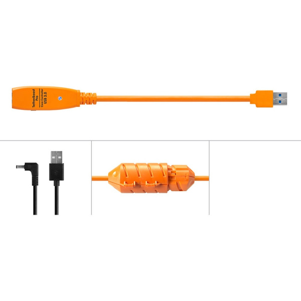 Базовый контроллер Tether Tools TetherBoost Pro USB 3.0 Core Controller 0.35m Orange [TBPRO-ORG]