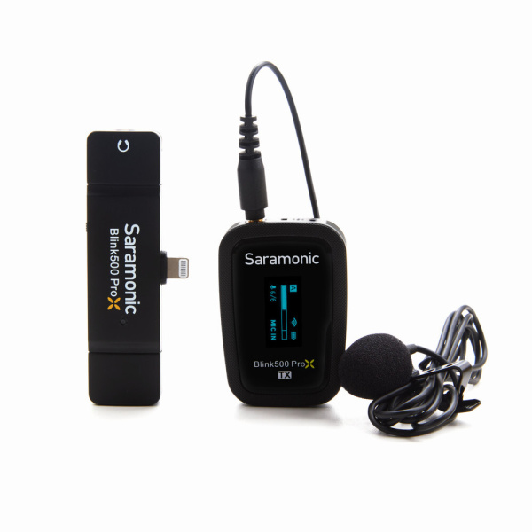 Беспроводная микрофонная система Saramonic Blink500 ProX B3(TX+RXDI) Lightning