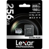 Память Lexar (microSDXC) 256Gb UHS-I U3 V30 SILVER PLUS 205/150 mb/s LMSSIPL256G-BNANG